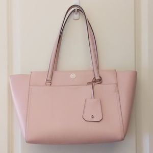 Tory Burch baby pink satchel